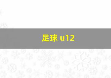 足球 u12